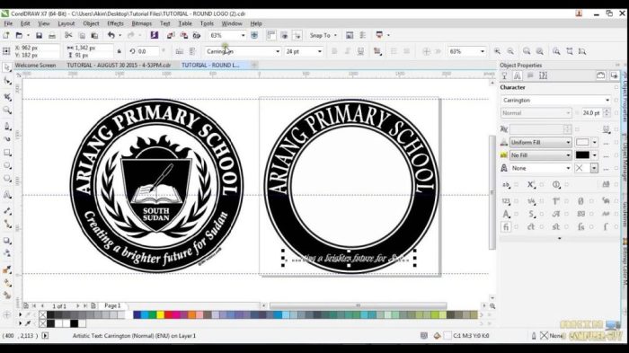 Contoh Desain CorelDRAW X7 A Comprehensive Guide